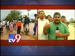 30 people trapped in bus