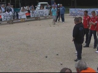 Demi-finale de l'International à pétanque de Sassenage 2012