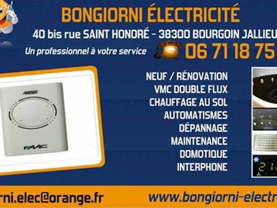 BONGIORNI ELECTRICITE SUR MADE IN TV