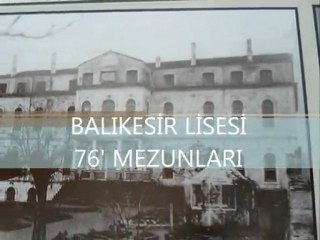 BALIKESİR LİSESİ 76 MEZUNLARI FİLM
