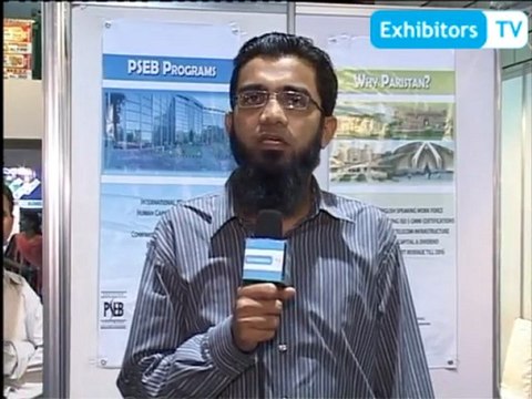 PSEB - Pakistan Software Export Board facilitates Information Technology and IT-enabled service Organizations (Exhibitors TV @ 12th ITCN Asia 2012)