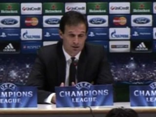 Allegri: "Decisiva l'ultima partita con lo Zenit"