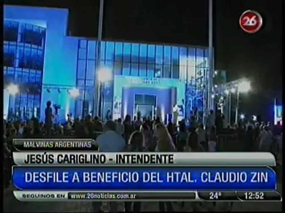 Desfile a beneficio del Hospital Claudio Zin (Mauricio Macri) │ El Diario del Domingo, Luis Bremer