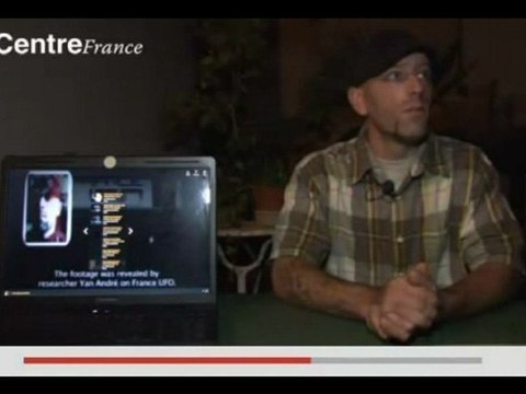 (journal-reportage) le Berry-républicain Rencontre avec un chasseur d'ovnis dans le Cher.