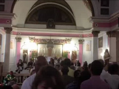 Maurice était à la messe à la Nouvelle Orléans, dimanche 21 octobre 2012