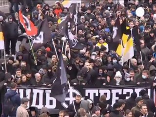La Marche russe à Moscou : racisme et xénophobie