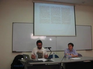 Conferencia César Sánchez - I Coloquio Internacional Queer Interdisciplinario