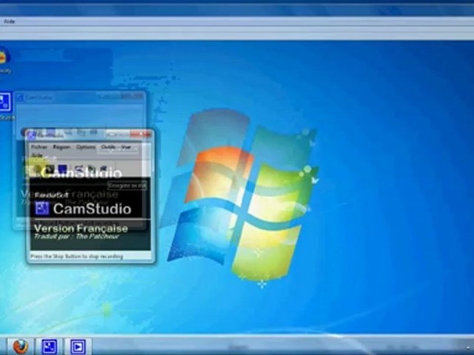 Tutoriel de prise en main de base du logiciel CamStudio