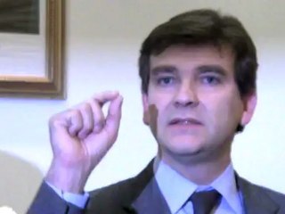 Arnaud Montebourg à Alger