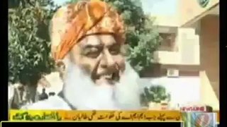 Maulana Fazal ur Rehman in Pakistan Chowk 4th November 2012