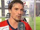 Interview de fin de match : Olympique Lyonnais - SC Bastia - saison 2012/2013