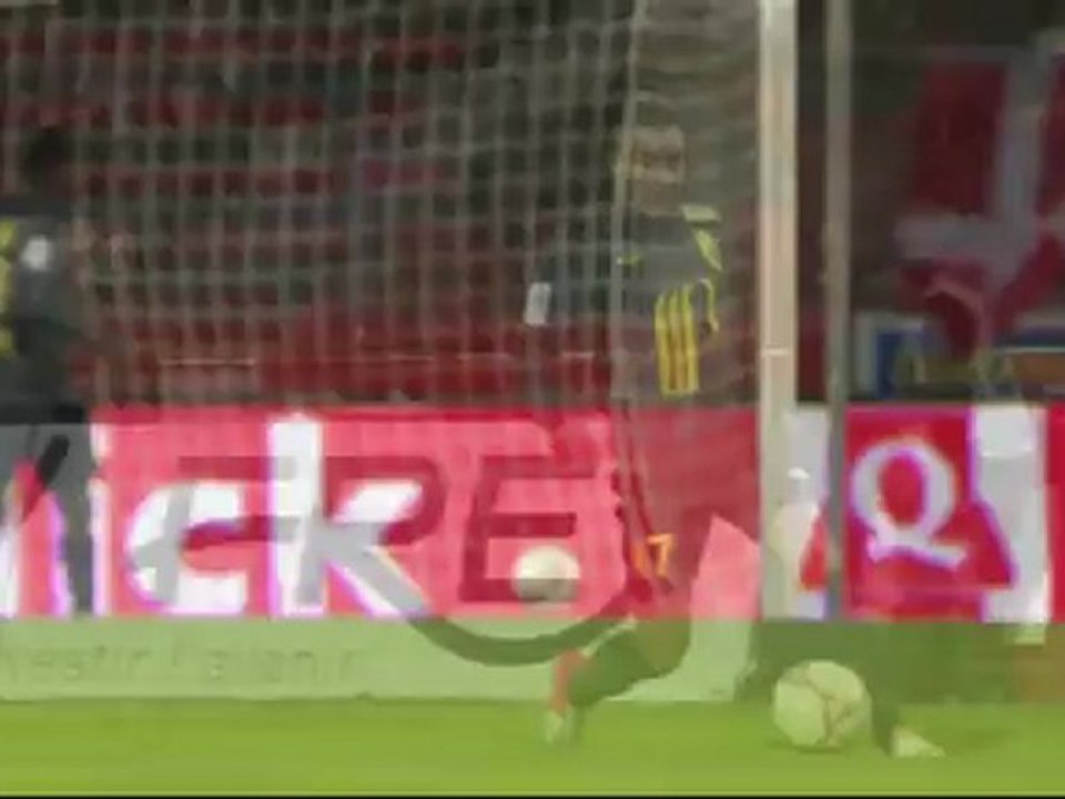But Nolan ROUX (40ème) - Evian TG FC - LOSC Lille (0-2) - saison 2012/2013
