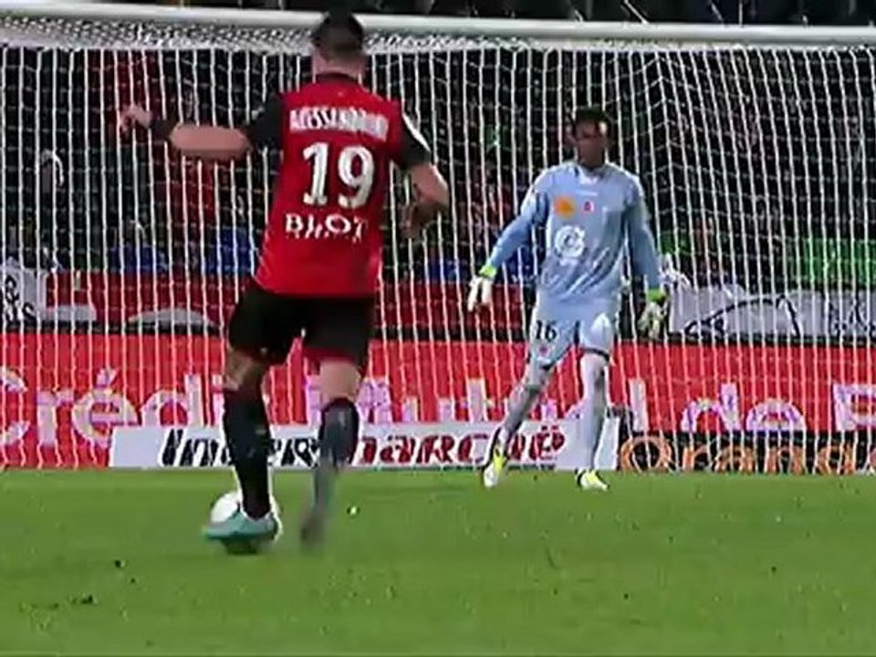 Stade Rennais FC (SRFC) - Stade de Reims (SdR) Le résumé du match (11ème journée) - saison 2012/2013