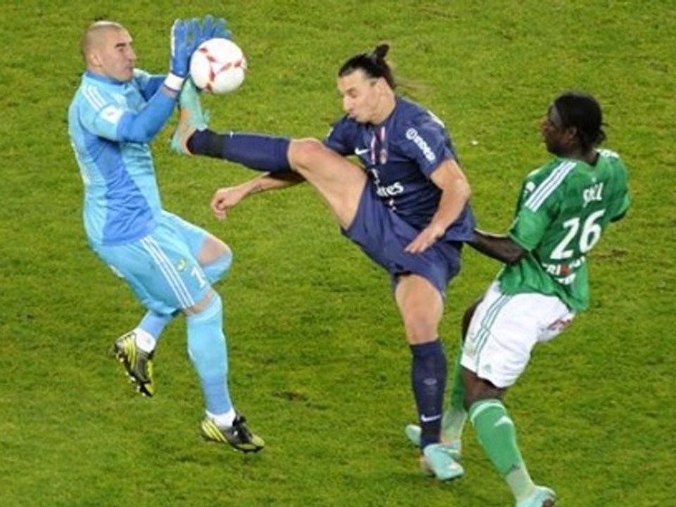 Paris Saint-Germain (PSG) - AS Saint-Etienne (ASSE) Le résumé du match (11ème journée) - saison 2012/2013