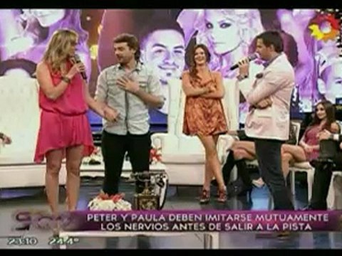 Pedro y Paula en Sábado Show (terapia finalistas 2 - imitación) - 03 de Noviembre