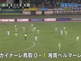 ガイナーレ鳥取　湘南ベルマーレと対戦