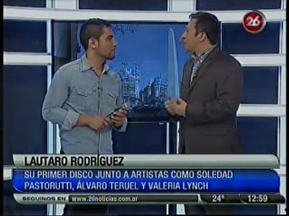 Lautaro Rodríguez lanzó su disco "Hasta mi Final" │ Luis Bremer, El Diario del Domingo