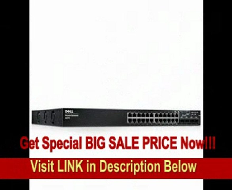 Dell PowerConnect 6224 Gigabit Ethernet Switch - 24 Ports - 4 SFP REVIEW