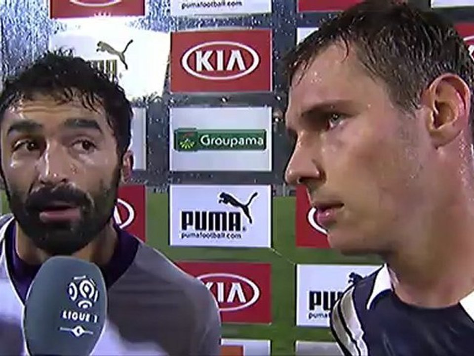Interview de fin de match : Girondins de Bordeaux - Toulouse FC - saison 2012/2013