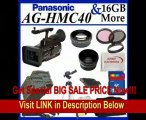 Panasonic AG-HMC40 AVCCAM HD Camcorder   Best Value Lens Starter Package FOR SALE