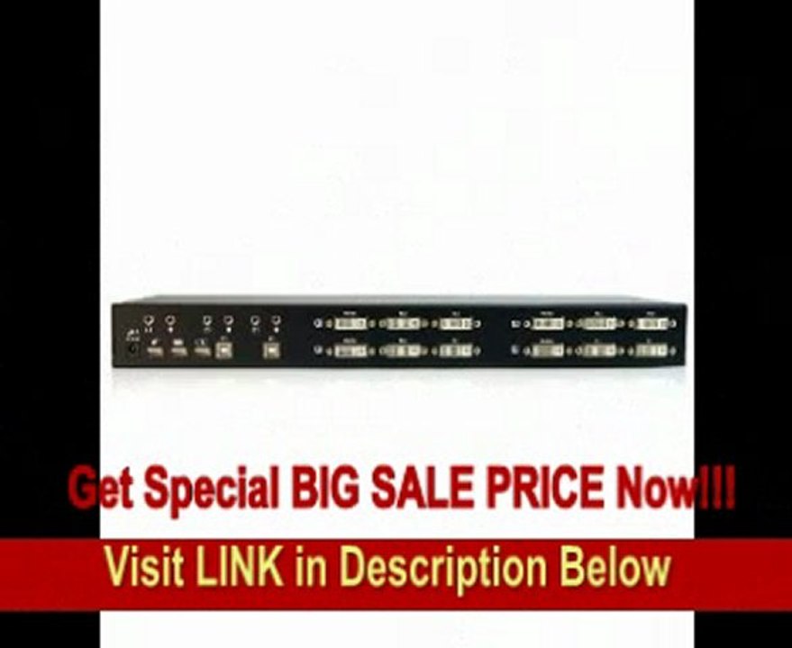 BEST BUY StarTech.com 2 Port Quad Monitor Dual-Link DVI USB KVM Switch with Audio and Hub (SV231QDVIUA)