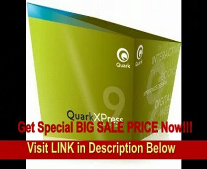 SPECIAL DISCOUNT New - Quark QuarkXPress v.9.0 - Complete Product - 1 User - GA6525