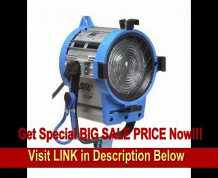 BEST PRICE Arri 650/3 Compact Fresnel Kit with 3 650 Watt 0 Watt Plus Fresnel Tungsten Lights, Bulbs and Accessories, 1,950 Watts, 120 Volts.