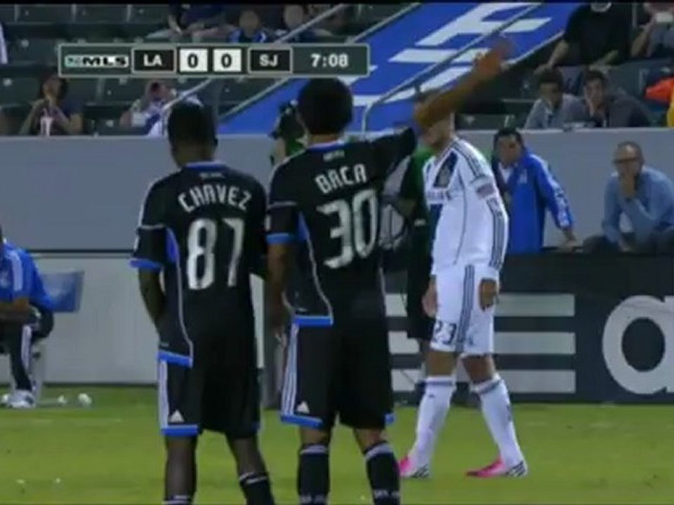 Los Angeles hit by Quakes