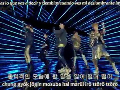 YOUNIQUE UNIT MAXSTEP MV [Spanish subs + Romanization + Hangul]