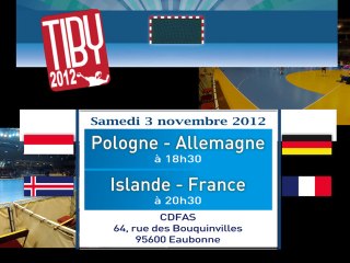 Allemagne - Pologne - Tournoi Internationale Jeunes P. TIBY