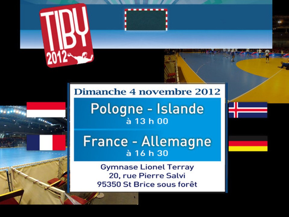 Pologne - Islande - Tournoi Internationale Jeunes P. TIBY
