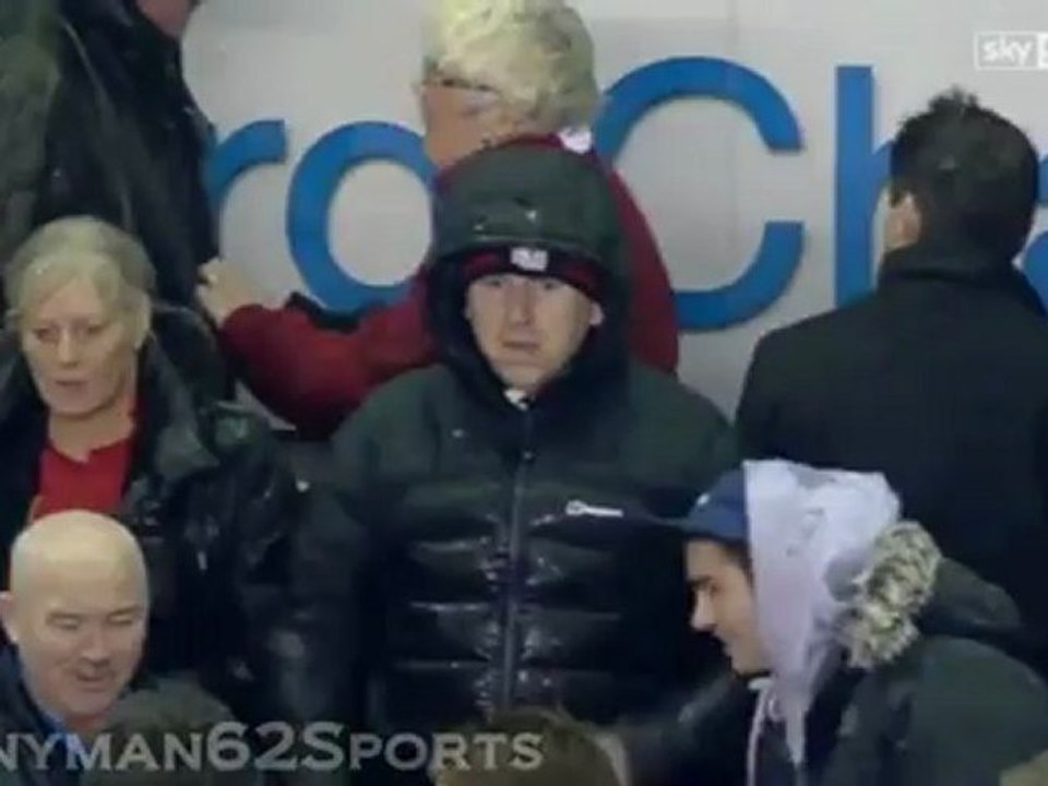 Dysfonctionnement de l'arrosage à Liverpool (Anfield)