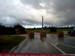 Rallye de Beuzeville 2012   ES1  Passage N° 46 sans turbo :-(