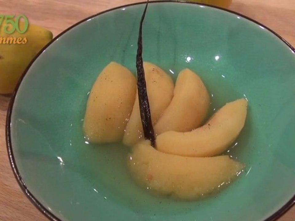 Coings pochés trop faciles ! - 750 Grammes