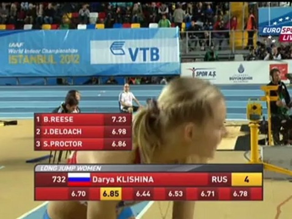Darya Klishina Дарья Клишина 2012 4v  Istanbul WC indoor March 10-11th (1)