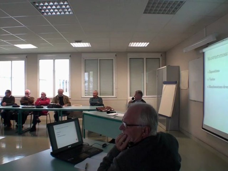 Réunion Membres Cercle de la Mer 1 "Accueil Présentation"