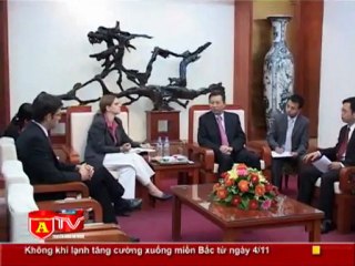 ANTÐ - Thứ trưởng Bộ Công an Việt Nam tiếp Đại sứ Israel