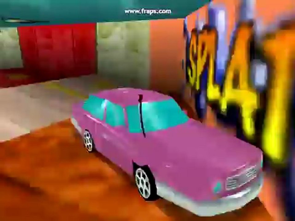 Homer Simpsons Family Sedan car on Revolt - My custom track (hq)
