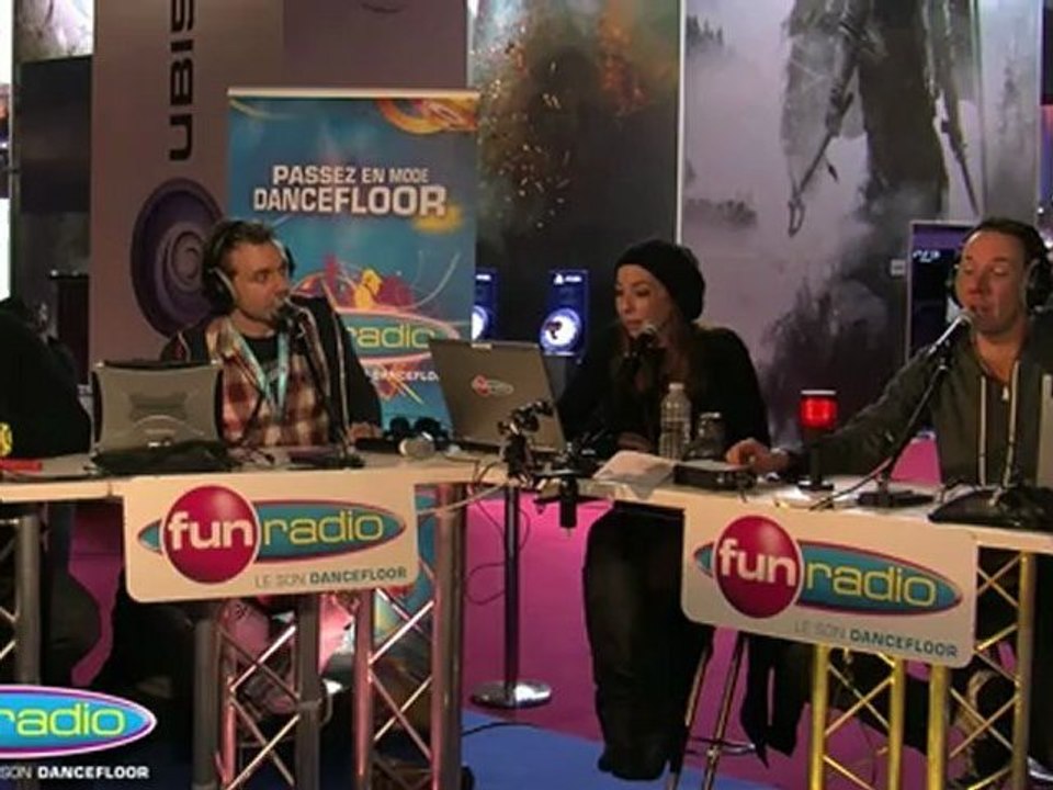 Lara Croft avec Karel au Paris Games Week