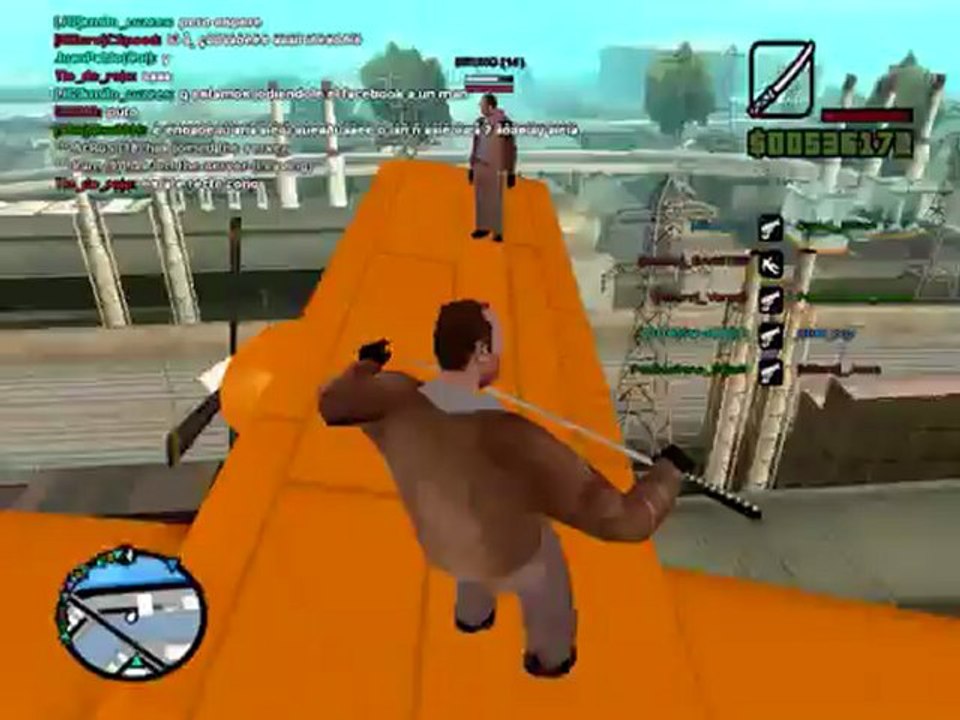 Pelea aerea - GTA_SAMP Los Santos Territory (hq)