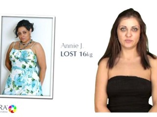 Annie gick ner 16 kg med NIDORA!