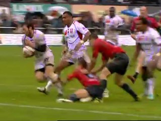 Aurillac / LOU Rugby (19-16) - résumé