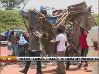 Nigeria: L’Armée épinglée par Amnesty International