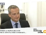 En quête de lois : Bruno Le Maire, député de l'Eure