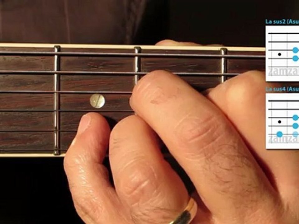 Variation autour de l'accord de La (accords 17) avec zamzam