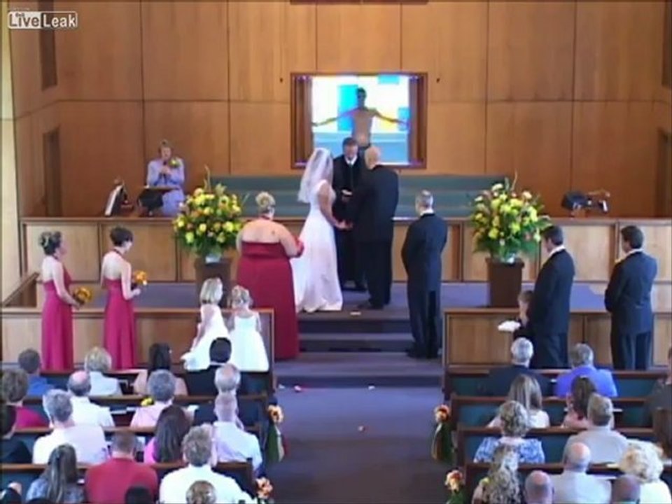 Unexpected guest at The Wedding Ceremony...