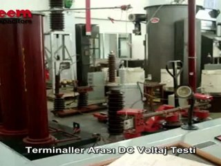 OG Kapasitör terminaller arası DC Voltaj testi
