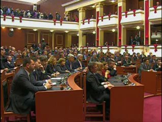 Sekretarja e Shtetit të SHBA znj.Hillary Cllinton në Kuvendin e Shqipërisë