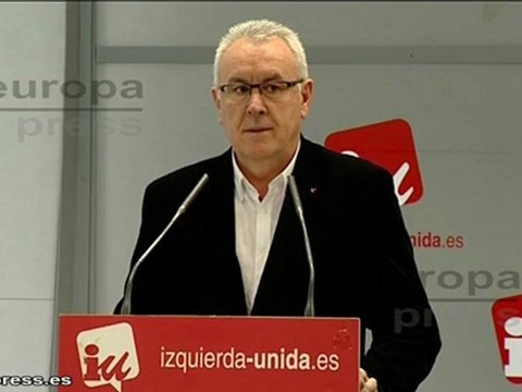 Cayo Lara ve en el paro razones para ir a la huelga