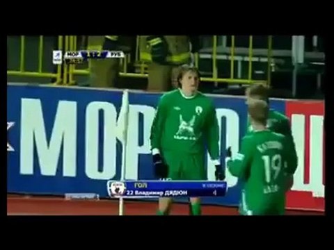 Мордовия - Рубин 1-3 Oбзор матча все голы [HD] 03_11_2012
